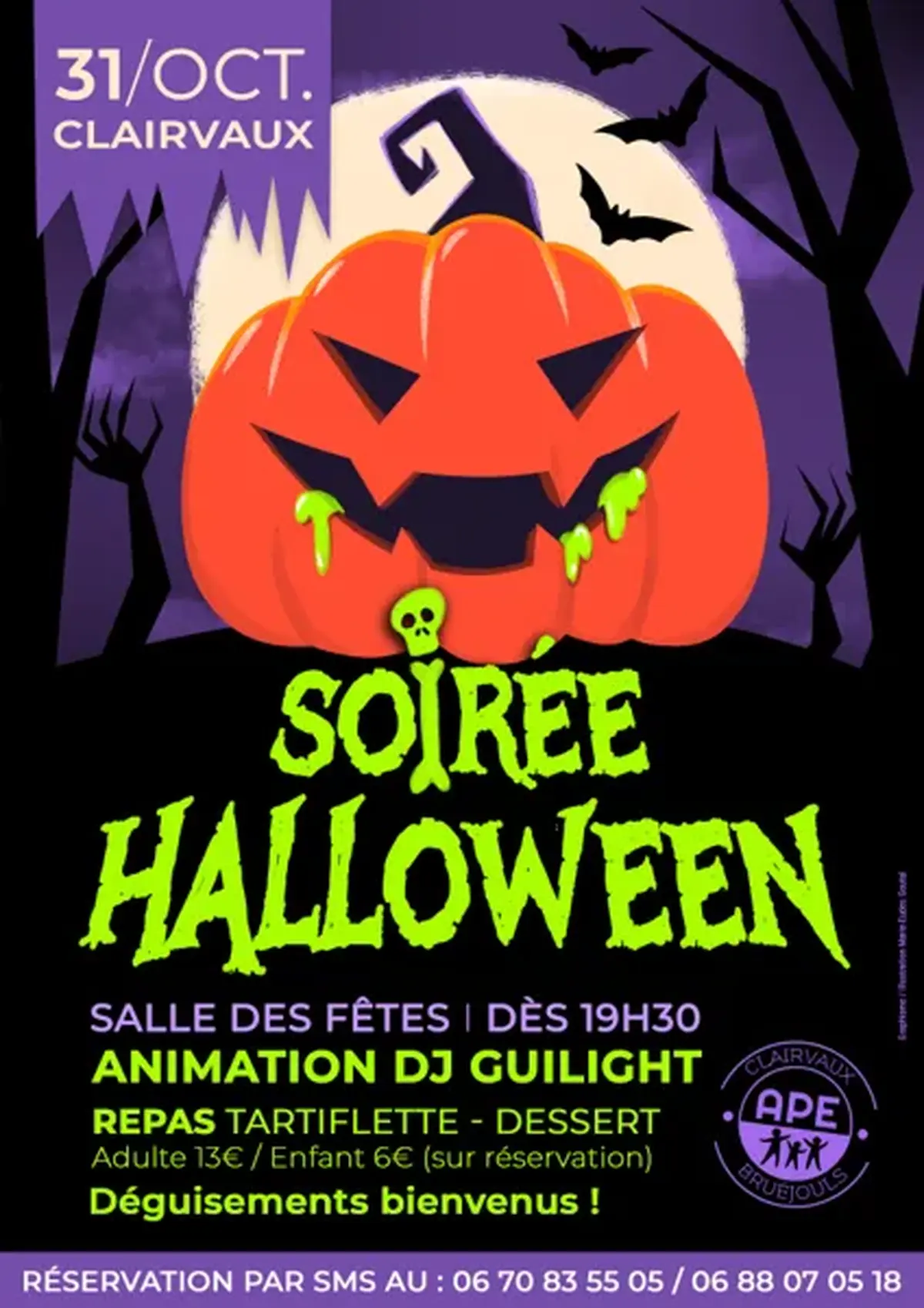 Soirée Halloween