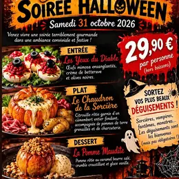 Soirée halloween à La Casa Gourmande