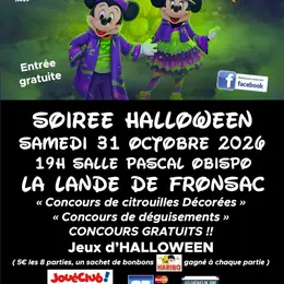 Soirée Halloween à La Lande de Fronsac