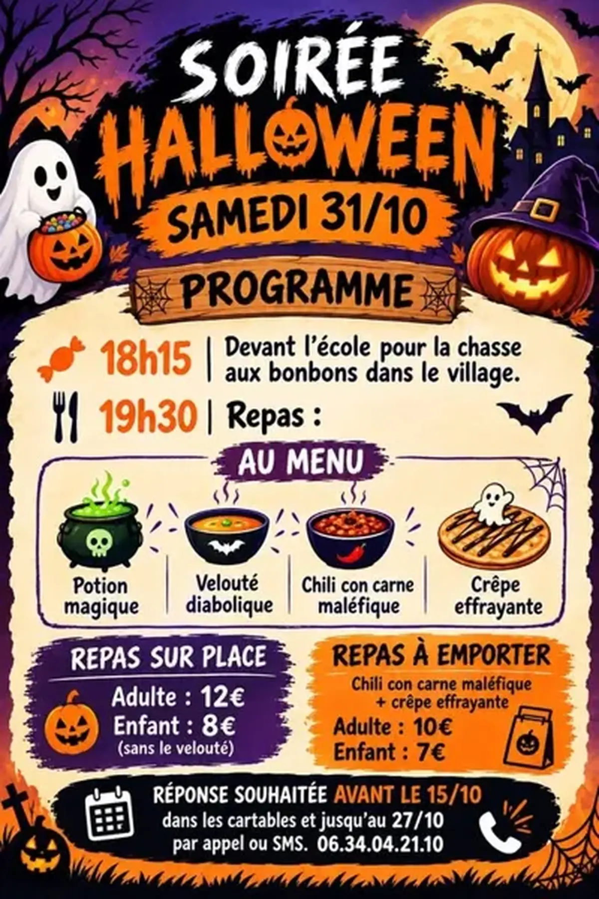 Soirée Halloween à Saint Rémy