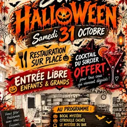 Soirée Halloween au bar de l'Agriculture