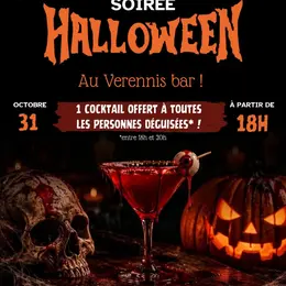 Soirée Halloween au restaurant Le Verennis