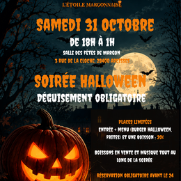 Soirée Halloween de L'Étoile Margonnaise