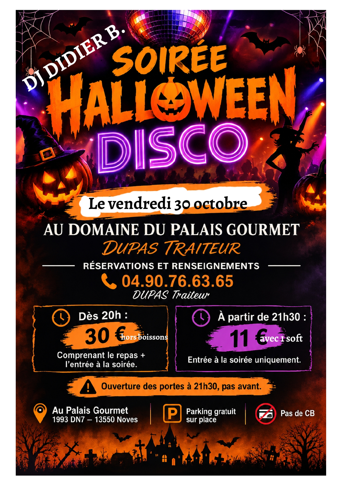 Soirée Halloween Disco