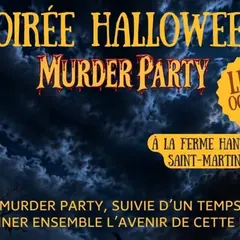 Soirée Halloween - Murder Party à la Ferme Saint-Martin