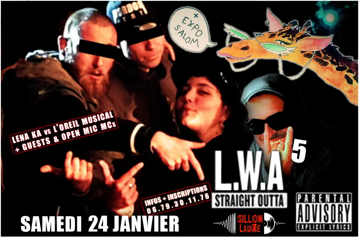 Soirée Hip Hop (+open Mic) Et Vernissage Salom