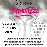 Soirée « Hypnotizzz » – dîner-spectacle d’hypnose
