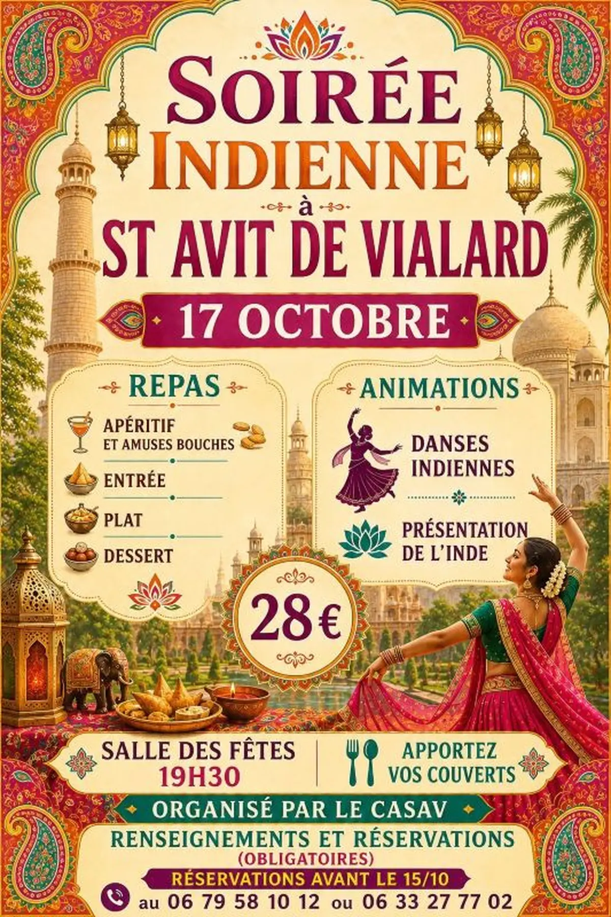 Soirée Indienne