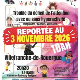 Soirée info-débat : troubles du déficit de l'attention avec ou sans hyperactivité