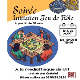 Soirée initiation Jeu de rôle