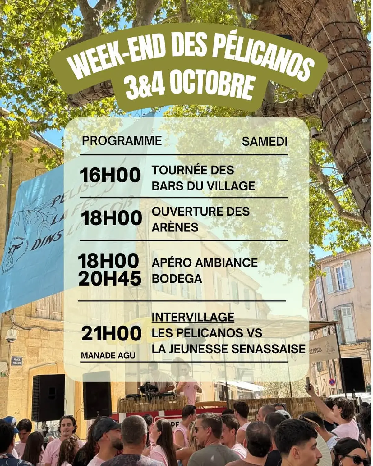 Soirée Intervillages : Pélissanne rencontre Sénas !
