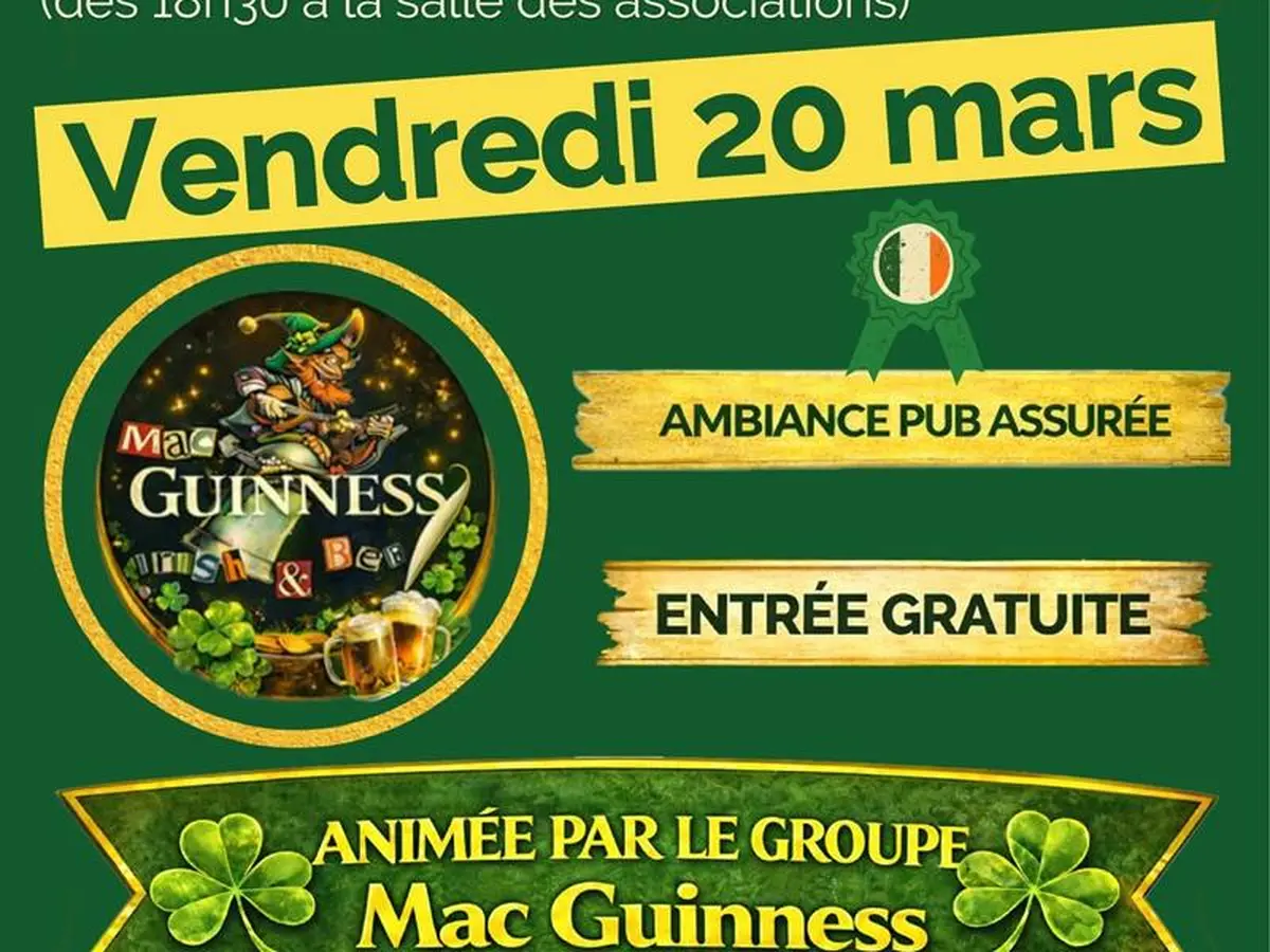 Soirée irlandaise