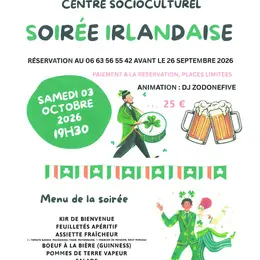 Soirée Irlandaise