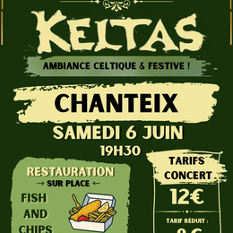 Soirée Irlandaise : Concert Keltas