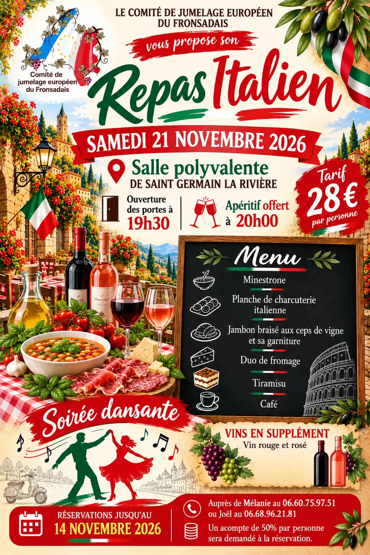 Soirée Italienne
