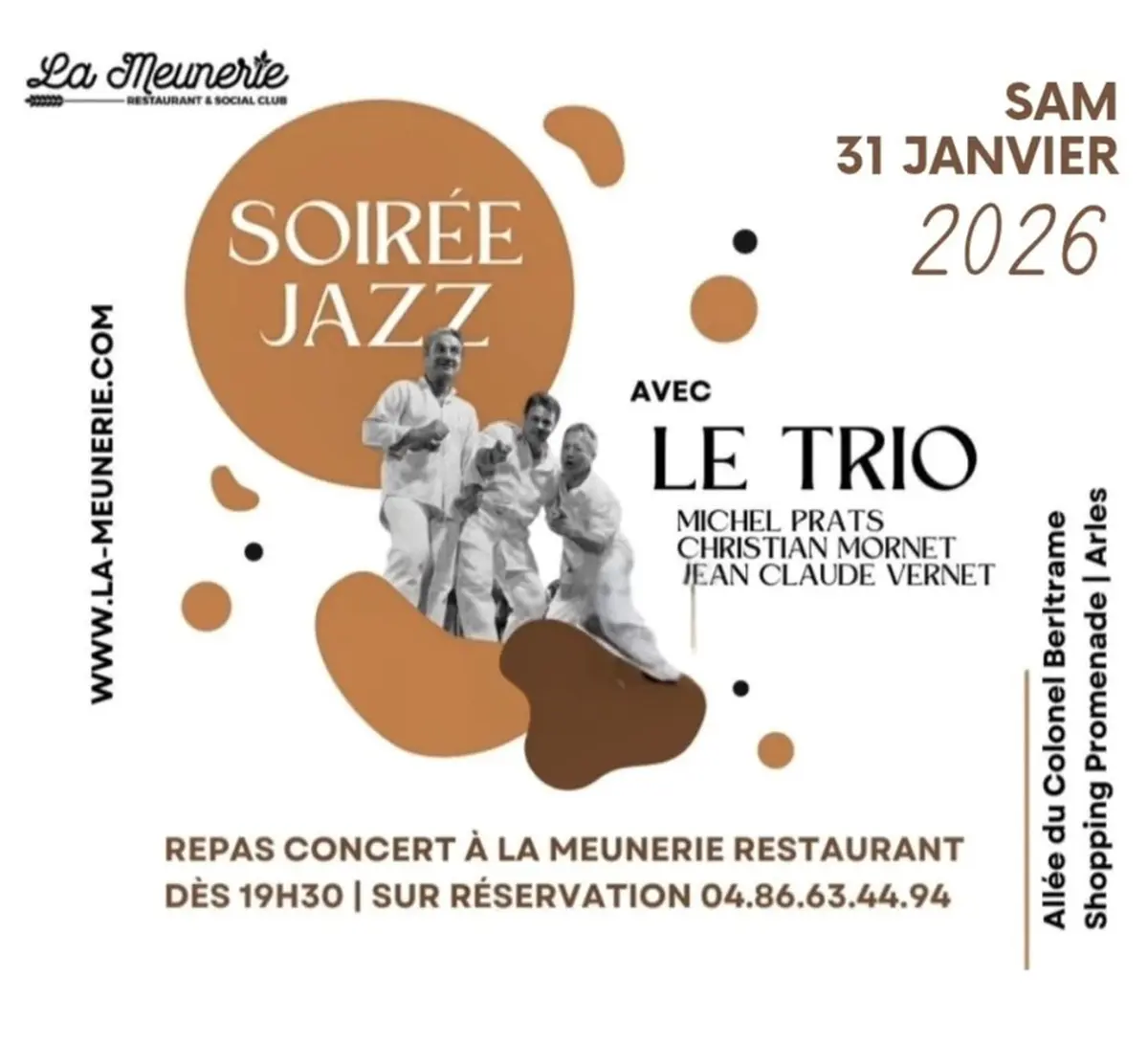 Soirée Jazz à la Meunerie