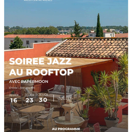 Soirée Jazz au Rooftop du Mercure