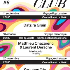 Soirée Jazz Club - DatziraGrain – Voyage Pop Lunaire