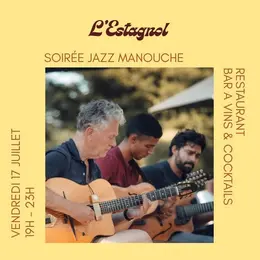 Soirée jazz manouche au restaurant L'Estagnol