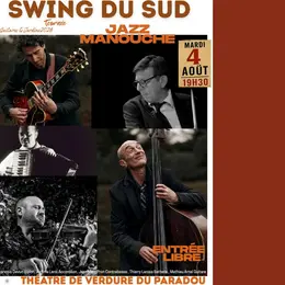 Soirée Jazz Manouche au Theâtre de Vedure du Paradou