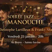 Soirée Jazz Manouche - Christophe Lartilleux &amp; Franky Sharp
