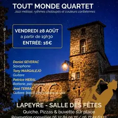 Soirée Jazz : Tout'Monde Quartet