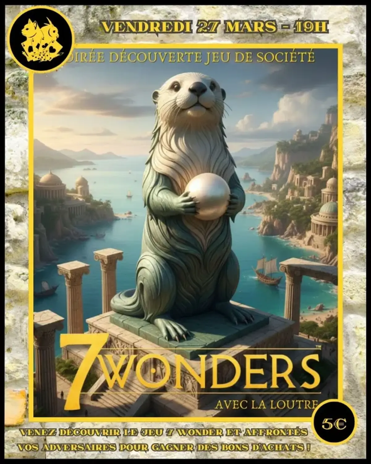 Soirée jeu 7 wonders