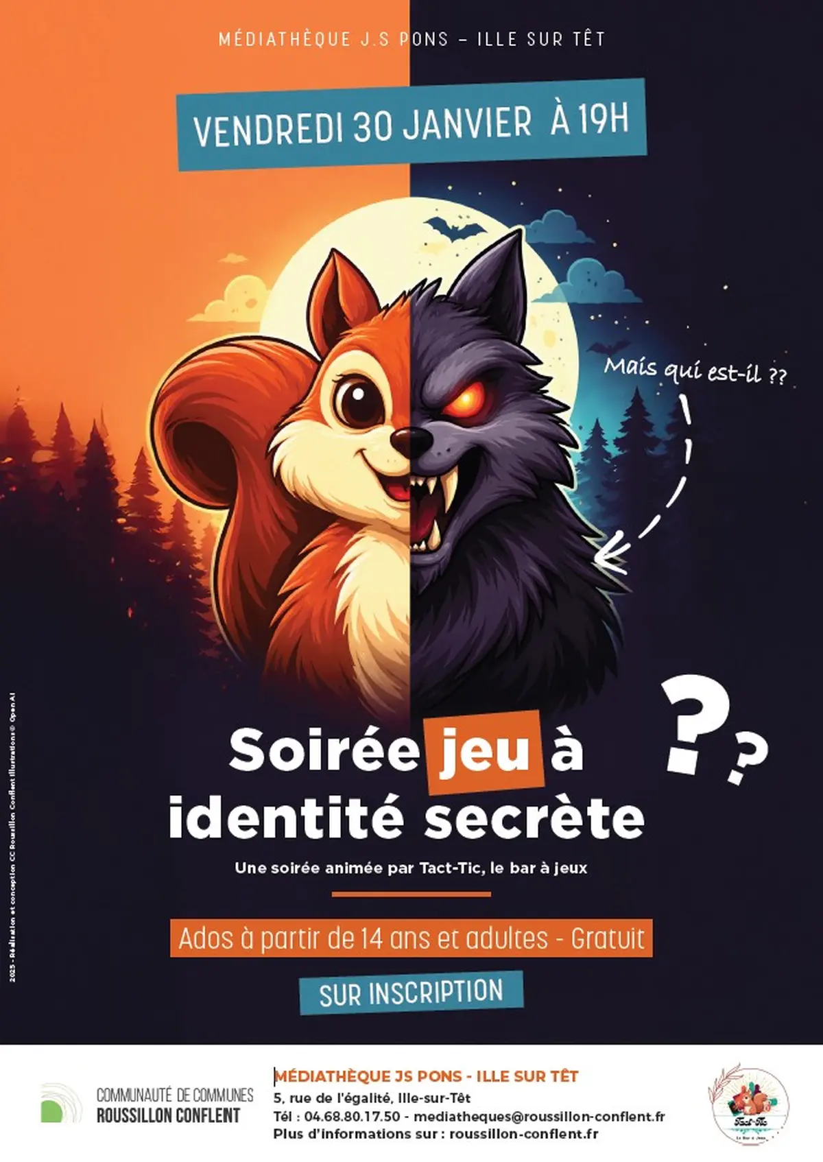 Soirée Jeu à Identité Secrète