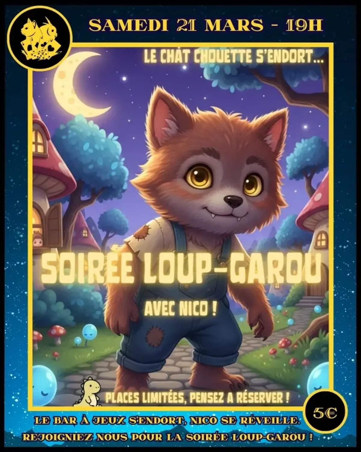Soirée jeu loup-garous de Thiercelieux