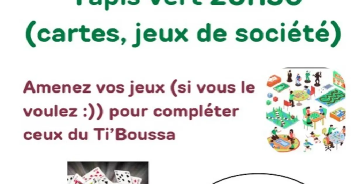 Soirée jeux
