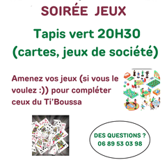 Soirée jeux