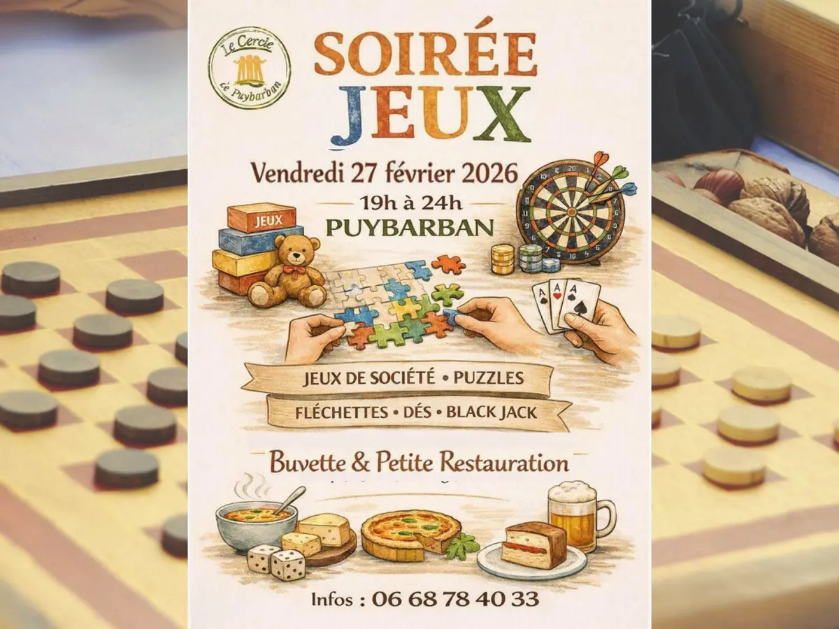 Soirée jeux