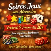 Soirée jeux à la boîte à idées