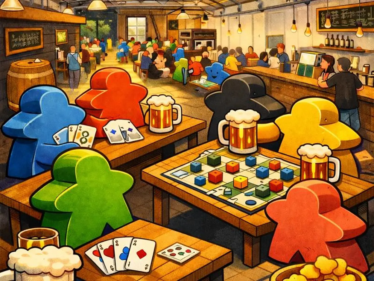 Soirée Jeux à la Brasserie Cheval