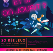 Soirée jeux à la médiathèque