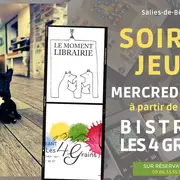 Soirée jeux au Bistrot 4 Grains