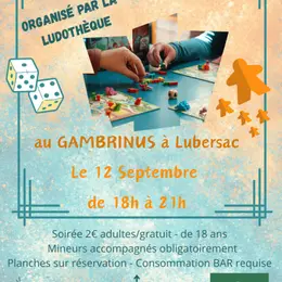Soirée jeux au Gambrinus
