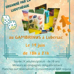 Soirée jeux au Gambrinus