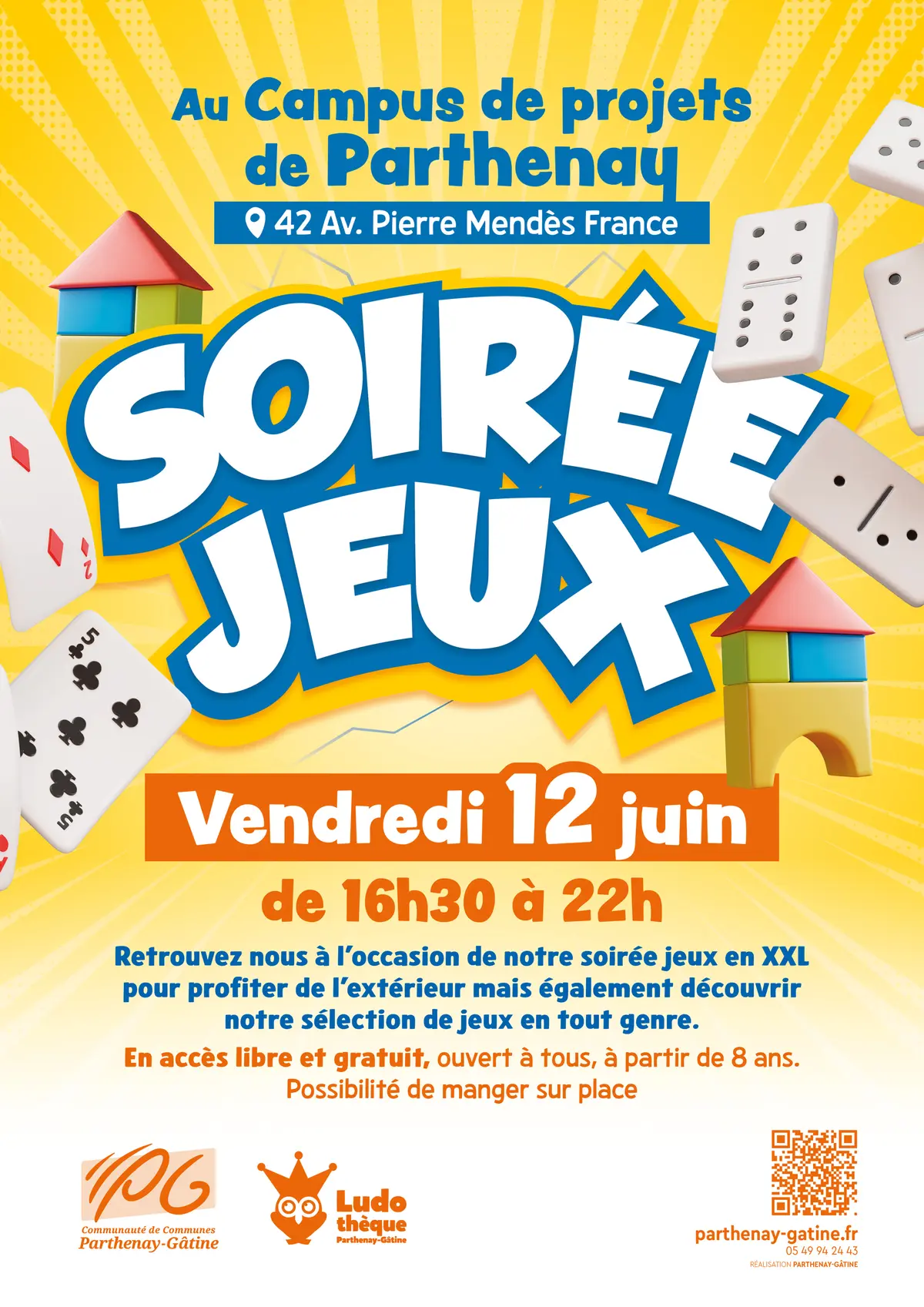 Soirée jeux avec la ludothèque