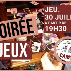 Soirée Jeux Chez Camy