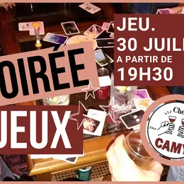 Soirée Jeux Chez Camy