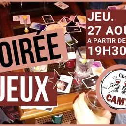 Soirée Jeux Chez Camy