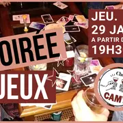 Soirée Jeux Chez Camy