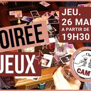 Soirée Jeux Chez Camy