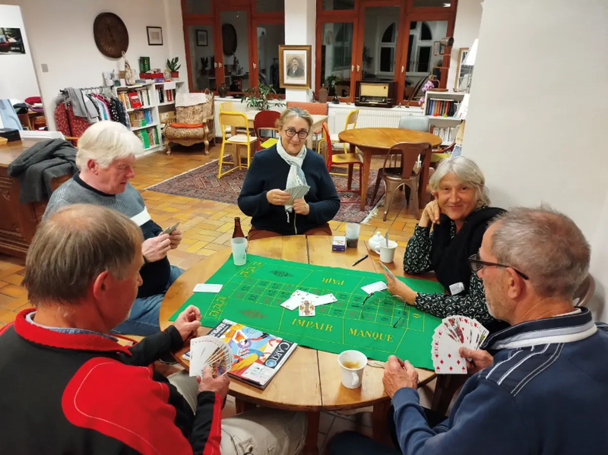 Soirée jeux de cartes et de société