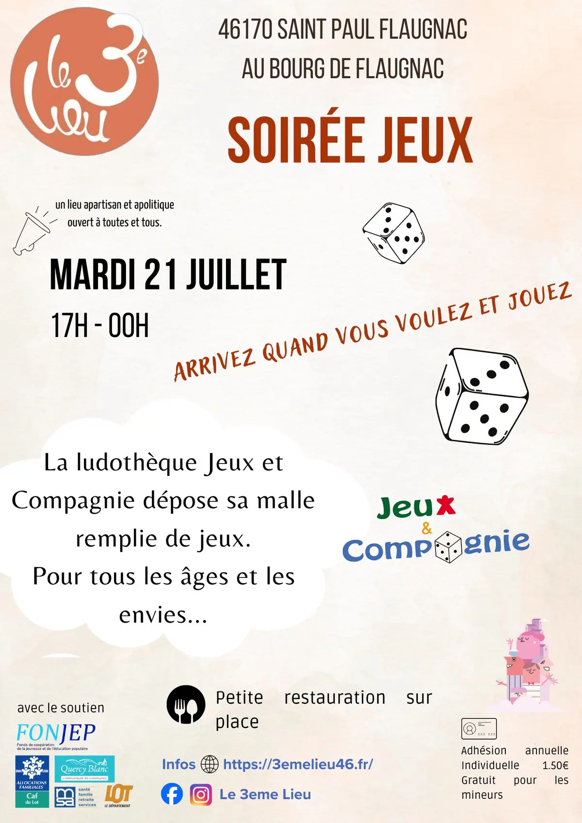 Soirée jeux de société
