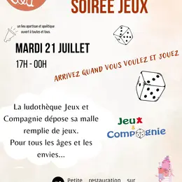 Soirée jeux de société
