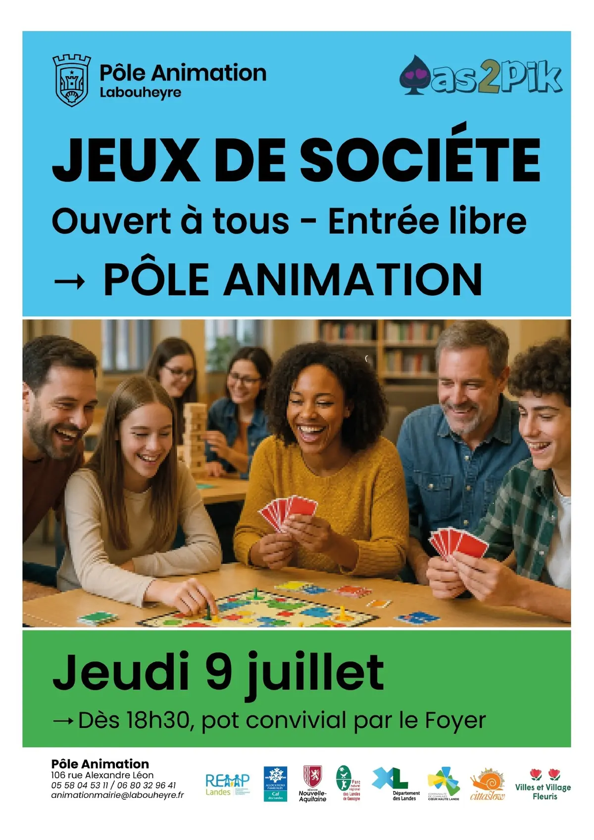 Soirée Jeux de société