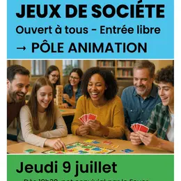 Soirée Jeux de société