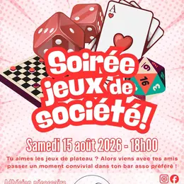 Soirée Jeux De Société